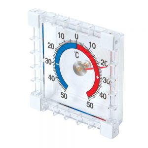 Indoor and Outdoor Stick-On Thermometer