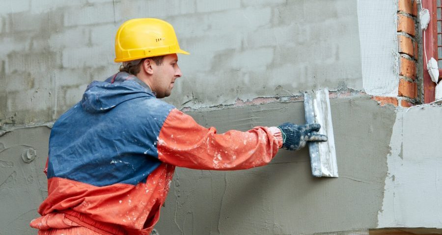 The difference between plaster and render