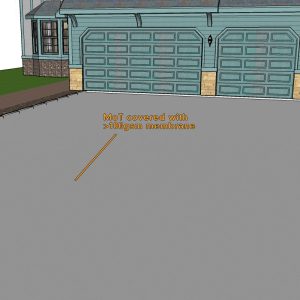 Lay Membrane Over Hardcore