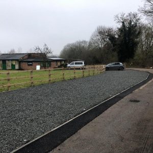 300m² X-Grid Gravel Car Park