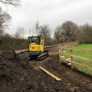 Digging Out Car Parking Space