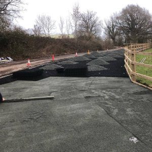 X-Grid Being Laid