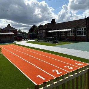 PERMABOUND resin bound running track