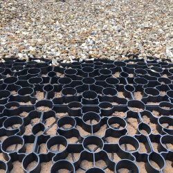 West Bridgford Landscaping Ltd - X-Grid Gravel Driveway Close Up
