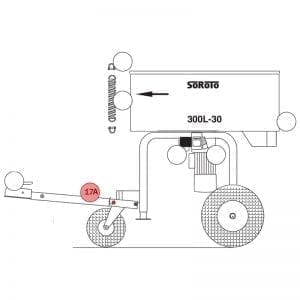 300.017A | Stud bolt for pole