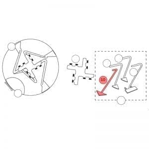 100.010 | Mixer arm (1 pcs.) side-base