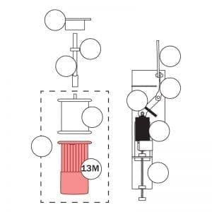 300.013M-400V | Motor ONLY - 3,0 kW, 400V