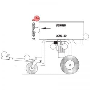 300.019A | D-shackle bolt for spring