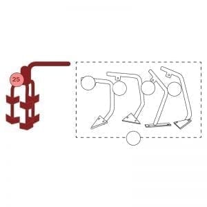 300.025 | TURBO mixer arm (for mixing builder's mortar)