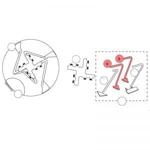 080.009 | Mixer arm (1pc) side