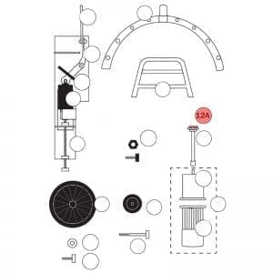 080.012A | Spring pins, complete set of 12 pins incl. A jig