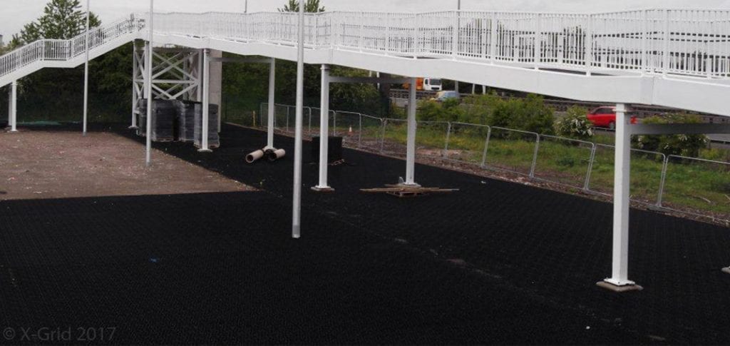 10. X-Grid Installed Under Walkway