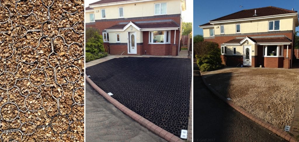 7. X-Grid Driveway Installation